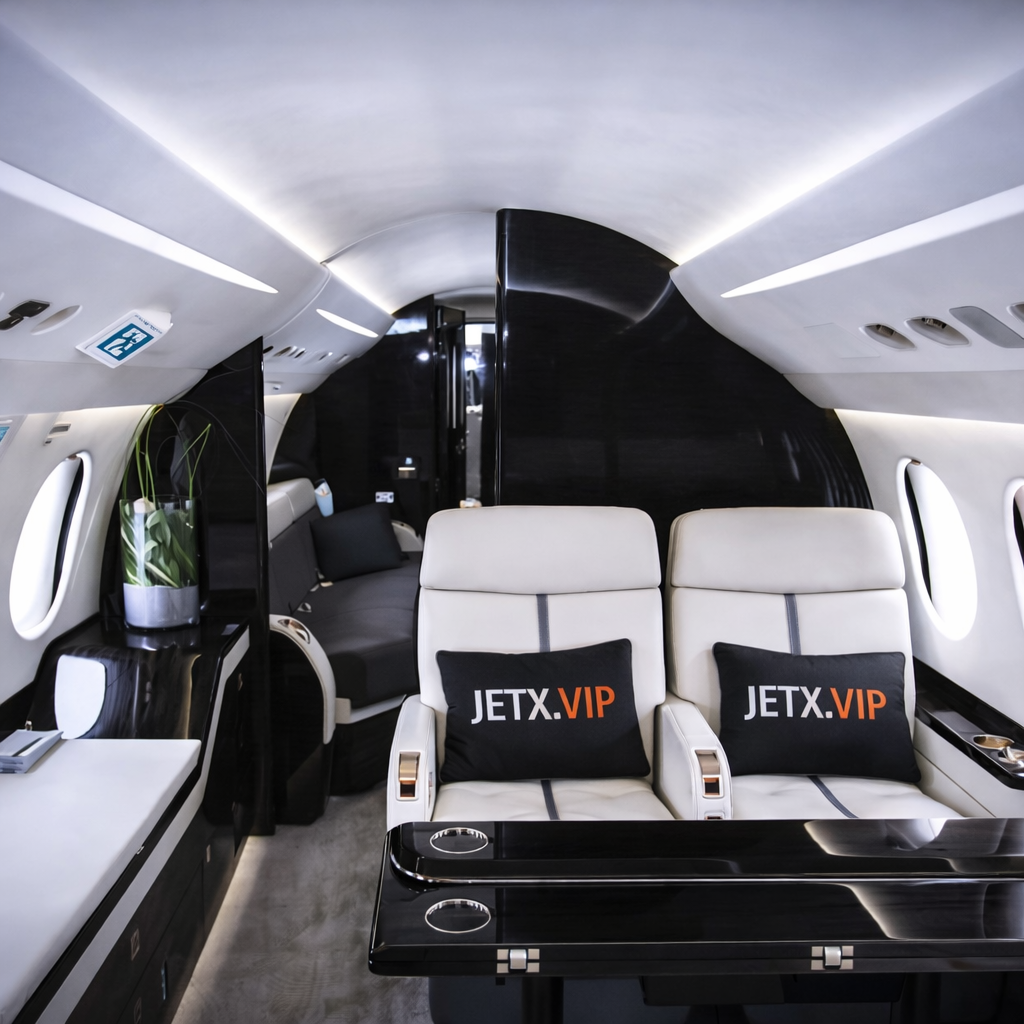 Luxury jet interior